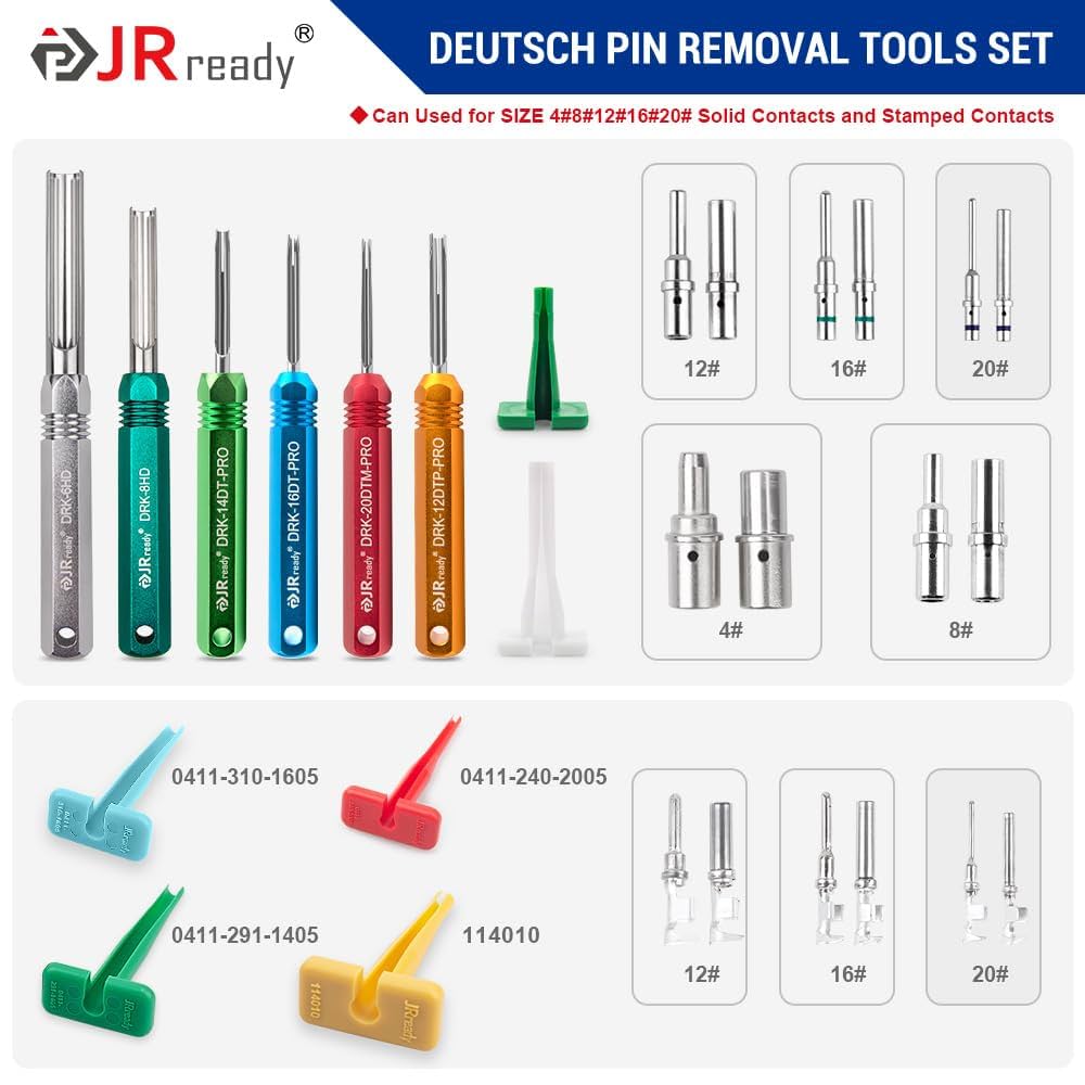 Contact Extractor JRready ST5267 Deutsch Pin Removal Tool